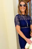 This dress is Gorgeous.  Fits great and is very classy. Would order again and it came quickly. - Brittany M.