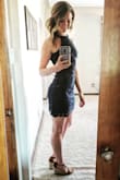 This dress was perfect! Hugged in all the right areas. Quality fabric! Usually wear a size 4 and bought a small, which was just right - Brittney P.