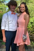 This dress is absolutely stunning and fits true to size! I got so many compliments on the dress. The color is very vibrant and gorgeous! - Erika L.