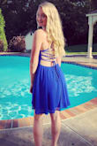 My daughter wore this dress for her friends Bat Mizvah.  She received so many compliments.  The back is definitely the wow factor.  Very classy.  The quality is amazing as well.  Thanks, Lulus! - Lisa L.