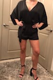 Wore this for an anniversary date. Husband loved it! It is very sultry especially since it mimics the look of a sexy satin robe. Felt like a Victoria's Secret model all night! - Kayla R.