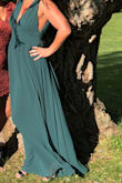 This dress is amazing!! I have three kids and have not been back to the gym since my last who is now a year old. I don't feel comfortable in dresses ever but this one I could wear over and over - Erica B.