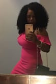 This dress fit perfectly. The material has a nice weight to it and a slip inside which made it flattering. I felt comfortable all night. - Tracey C.
