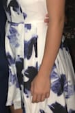 I bought this dress for my homecoming and I absolutely loved it!! It was super flattering and I loved the colors. It came EXACTLY how I wanted it. I think that this dress can be great for any body type because it cinches at the waist and flatters everyone! 
If this dress came in every color I'd buy them all! - Courtnie C.
