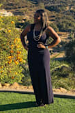 I loved this dress, it was perfect for an outdoor wedding in San Diego. It was definitely tight (but with the style of the dress it is supposed to be). I'm a bigger girl so it did hug a lot of areas I would've preferred not to show, however it held up great! - Kayla N.