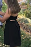 This dress was comfortable, excellent weight and fun to wear.  Did not wrinkle at all!  Loved it for homecoming. - Bre N.