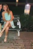 This dress is such a beautiful color and the fit is very nice. It is a nice material and the cut is perfect. - Alyssa S.