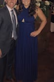 The dress is incredibly comfortable and fit like a glove. I got compliments on it all night. I also can also tie it differently and wear it for another event and it looks like a totally different dress. - Colleen B.