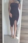 I was a little skeptical about buying a strapless dress since I don't usually wear anything strapless, but this dress is absolutely gorgeous. It hugs your body literally and accentuates your shape. - Rafaella D.