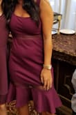 This is so cute but, as some of the reviews said, has odd fitting. The zipper in the back that connects the top to the bottom part is weird and ended up taking it for alterations. Other than that it's great. I wore this for a christening and got many compliments. - Nicole C.