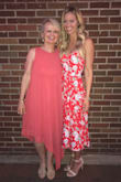 This was the perfect dress to wear to an August wedding in the South. Light, airy and super comfortable. The colors and print are gorgeous. - Brittany M.