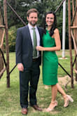 The fit is awesome, the green color is super vibrant, and I didn't even mind being stuck in the dress for 45 minutes when I couldn't undo the zipper after trying it on and had to wait for my husband to get home haha! The dress has structure but not a lot of stretch so if you have a larger bust or hips, I would size up. Can't wait to wear the dress to an upcoming wedding! (Edited to add photo.) - Kelly R.