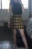 I love this top! It's a little difficult to get over your head, but once you do it's so soft and slimming. It is a little long so it's super easy to tuck into a skirt or pants. - Haley H.