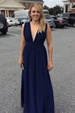 Loved the material, the quality and it fit not one inch larger or smaller! I am impressed, first time I bought from here and online dresses. Highly recommend! - Ina C.