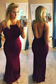 I'm a tall, curvy girl, and this dress fit like a glove. It was exactly what I was looking for. Long enough, stretchy, comfortable material, and a beautiful color. I am wearing it to a military ball around a lot of my co-workers, so I wanted it to be elegant and classy, yet still sexy. I can't wait to get my hair and makeup done and wear it out! - LINDSEY N.