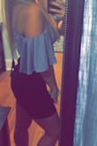 This top is the cutest! The pattern is so classy and I loved pairing this with a high waisted white skirt for brunch. I am large in the chest and the scrunchy material means no bra required. It is really fun to wear. You will not regret buying this! My best friend immediately asked me where I got it and if she could buy it too! - Lauren T.