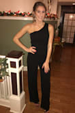 I am a consistent lulus shopper & this is my favorite purchase yet! So many compliments on this jumpsuit. So comfortable! The material is strong enough for you to be able to move in it. I got a small & it fit perfectly, even the length was perfect! I have very long legs so I was concerned about the length but I had nothing to worry about. If you don't already have this added to your cart you should add it right now! - Kristen R.