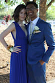 My daughter got this for prom. Beautiful dress and very nice quality. Does not seem cheap at all. It was slightly loose in the top area and it was too long, she had to have it hemmed. But she loved it and got a lot of compliments on it! - Karla K.