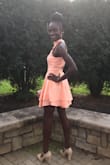 My dress fit perfectly. I was very happy with the time that it arrived in. There were not imperfections with the dress at all. The color complemented my skin tone. I received complements all night at my Homecoming dance. - Stefanie A.