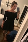 Love this dress! It is super flattering, the material is nice and thick. It seems well made. I haven't worn it to the event I purchased it for yet but I'm really excited to! I have a lot of upper body muscle so I was worried about how the sleeves would fit my larger arms and shoulders, but it's great! - Sarah C.