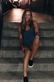 Absolutely love this top! The material is so soft. Looks great with a sticky bra. Received many compliments. - Madison H.