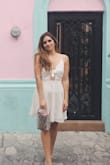 I received a really great quality fabric. I was expecting something of less value because of the price and because it looks like really thin fabric, but actually is has a really nice texture.

Great item! - Tania S.