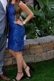 Wore to a wedding in October and received so many compliments. The color is pretty and the dress is classy yet sexy! Would definitely recommend. - Nicole L.