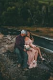 Loved this dress, but the chest was small and did not fit my top. I would not recommend for a large chest. Long and flowing and worked perfect for the look I was going for. - Caressa B.