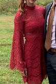 I wore this dress to a wedding. I was a little skeptical it wouldn't look good on me, but I ended up getting so many compliments. So beautiful!! - Cierra R.