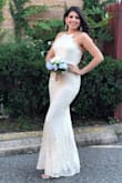 This dress is more beautiful and better quality that I thought, the fabric is so pretty. I really recommend it. - ZULENNIS