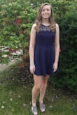 Fit was great and not too short for someone 5'8". Perfect for homecoming. - Tonya B.