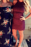If I could buy every color I would! This dress isn't perfect for nights out with the girls, or a perfect wedding guest dress. It's very body flattering and holds everything in. I love that you can wear any bra with it because it zips up in the back. I do wear a waist trainer with it but I'm sure it would look just as nice without it. I have gotten so many questions on this dress and every time I wear it i continuously get compliments. - Margaux L.