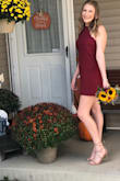 Beautiful color, fit beautifully! Scalloped neck was unique! Have bought several dresses .. will continue to shop Lulus. - Brandy N.