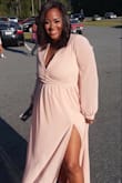 My entire experience shopping with Lulus was AMAZING! And I hate online shopping for clothes. I needed the dress in about ten days. My shipping was free and the dress made it on the day of the estimated shipping and this was WITHOUT paying for faster shipping. The fit was perfect!!! I received soooo many compliments at my friend's wedding. I posted my pic on Facebook and I have never had so many likes and shares on any pic before. This dress was so light weight and comfortable I really didn't want to take it off and the slit just made me feel so sexy!!! I am a stay at home mom of five kids so I don't always have the time or energy to put myself together but I had a HUGE confidence boost in this dress! I am FOREVER going to be a Lulus shopper! - Reneasha M.