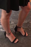 Planning to wear these to a wedding and they look perfect. I walked all over in them and they're pretty comfy as far as stilettos go! - Natalie C.