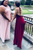 I read the reviews and knew ahead of time that the dress would run big. I am normally a small and ordered an XS. The fit was perfect and flowly but snug in the right places. I went to a Gala and it was perfectly appropriate and had so many compliments - Sarah R.