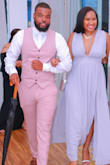My sister in law chose these dresses for her bridesmaids and I have to say they look great. My girls kept coming out but that's a given because I have a small bust. I was able to to fix that with tape easily. It was tight around the waist but I was able to make do. - Taffney E.