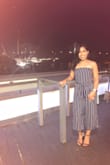 I usually order a size M from Lulus but went with a size S for this one and it fit me perfectly! I love how you can dress it up or down for any occasion. - Caroline C.