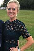 The color is a little darker than pictured. True to size, very comfortable and a great length for wedding season! - Erica P.