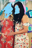 I ordered this dress to wear to a friend's baby shower. I don't typically wear maxi dresses because I'm tall and the length just doesn't fit right. When this dress came in the mail and I tried it on, I instantly fell in love! It's just a tad short but nothing I can't work with. It's perfect for spring and for any event! - Anna S.