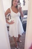 Basic and classic. I have no more words to describe this dress. I am getting married with it and I am super happy with my purchase. Definitely I will buy more dresses in this website again ! - Erica M.