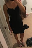 Fits great! Very flattering. I got it for a semi-formal dance at school. - Alexandra D.