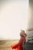 I had a vision of the perfect flowy red dress for my engagement pictures and then I found this. - Lynz C.
