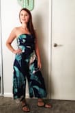 I love jumpsuits but they usually don't fit because of my height and being short in the body. Although this one is longer on me than intended it still works and fits great up top. I love it! Very pleasantly surprised. :) - Bethaney M.