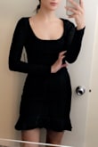 It was a little snug on my arms but it fit the rest of my body much better! Got endless compliments when I wore this to a wedding. Great dress! - Sarina W.