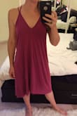 I tried! It looked so comfortable (which it was), and it looked great on other people, just not me. I think you have to be either very thin, or very large chested for this to work, and I'm neither. - Lara S.