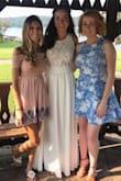 Bought this for my bridal shower and was perfect fit! Dress fit true to size, the only issue was needing it to be hemmed. We took about 3 inches off the length. - Rachel N.