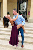 I absolutely loved this dress I felt absolutely beautiful and sexy. Perfect for a formal wedding, the slit adds some sass!
My boyfriend described it perfectly "You're usually the girl next door but tonight you're my smoke show" highly recommend this dress, you won't be able to keep you leg inside the dress Or his hands off you! - Elizabeth T.