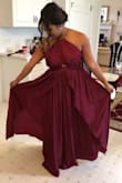 Bought this for a bridesmaid dress. It was wonderful. I felt so comfy in it and will definitely want to wear it again. - Lisa H.