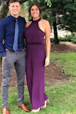 This is hands-down the best thing I've ever ordered from Lulus. I always wear classy, comfortable things to weddings because you're in your outfit for hours so why not be comfortable? I received sooo many compliments on the color and fit. I'm pretty tall for a female so I'm always iffy about jumpsuits and their length but this one was super long and flattering. Perfect for larger busts as well! - Blake B.